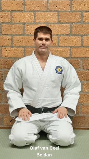 Olaf van Geel 5e Dan Judo