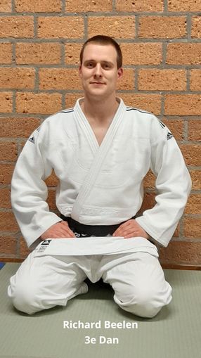 Richard Beelen 3e Dan Judo